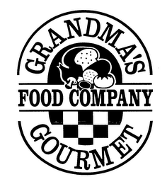GRANDMA'S GOURMET FOOD COMPANY logo