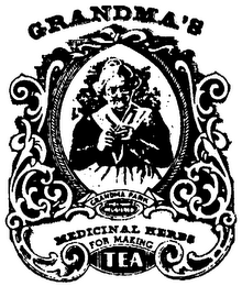 GRANDMA'S MEDICINAL HERBS FOR MAKING TEA logo