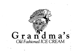 GRANDMA'S OLD FASHIONED ICE CREAM logo