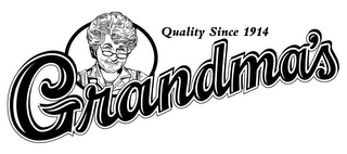 GRANDMA'S QUALITY SINCE 1914 logo