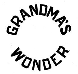 GRANDMA'S WONDER logo