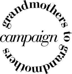 GRANDMOTHERS TO GRANDMOTHERS CAMPAIGN logo
