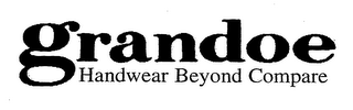 GRANDOE HANDWEAR BEYOND COMPARE logo
