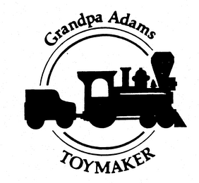 GRANDPA ADAMS TOYMAKER logo