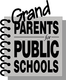 GRANDPARENTS FOR PUBLIC SCHOOLS logo
