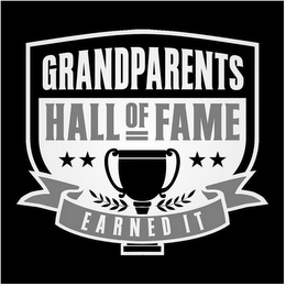 GRANDPARENTS HALL OF FAME EARNED IT logo