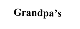 GRANDPA'S logo