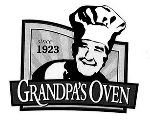 GRANDPA'S OVEN SINCE 1923 logo