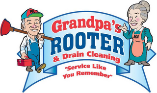 GRANDPA'S ROOTER & DRAIN CLEANING "SERVICE LIKE YOU REMEMBER" MA logo