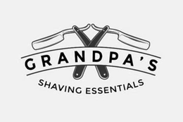 GRANDPA'S SHAVING ESSENTIALS logo