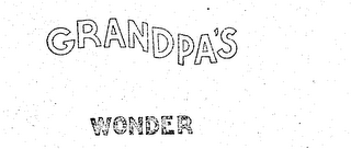 GRANDPA'S WONDER logo