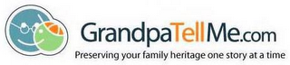 GRANDPATELLME.COM PRESERVING YOUR FAMILY HERITAGE ONE STORY AT A TIME logo