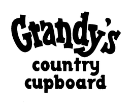 GRANDY'S COUNTRY CUPBOARD logo