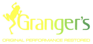 GRANGER'S ORIGINAL PERFORMANCE RESTORED logo
