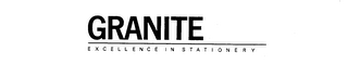 GRANITE EXCELLENCE IN STATIONERY