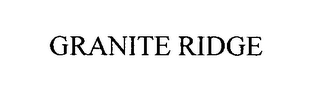 GRANITE RIDGE logo