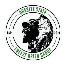 GRANITE STATE FREEZE DRIED CANDY EST 2019 logo