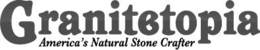 GRANITETOPIA AMERICA'S NATURAL STONE CRAFTER logo