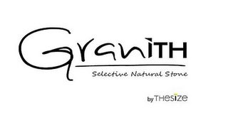 GRANITH SELECTIVE NATURAL STONE BY THESIZE logo