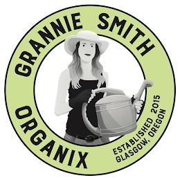 GRANNIE SMITH ORGANIX ESTABLISHED 2015 GLASGOW, OREGON logo