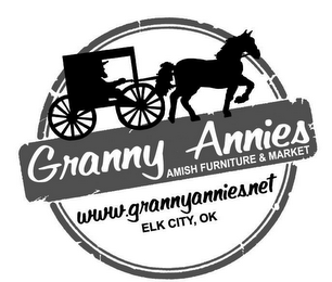 GRANNY ANNIES AMISH FURNITURE & MARKET WWW.GRANNYANNIES.NET ELK CITY OK logo