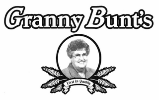 GRANNY BUNT'S FIRST IN QUALITY logo