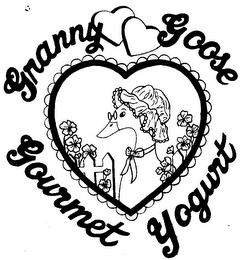 GRANNY GOOSE GOURMET YOGURT logo