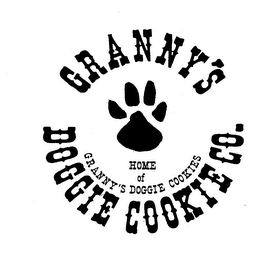 GRANNY'S DOGGIE COOKIE CO. logo