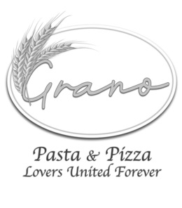 GRANO PASTA & PIZZA LOVERS UNITED FOREVER logo