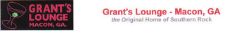 GRANT'S LOUNGE MACON, GA logo