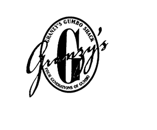 GRANZY'S GUMBO SHACK FOUR GENERATIONS OF GUMBO logo