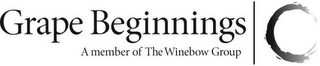 GRAPE BEGINNINGS A MEMBER OF THE WINEBOW GROUP logo