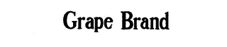 GRAPE BRAND logo