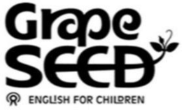 GRAPE SEED ENGLISH FOR CHILDREN logo