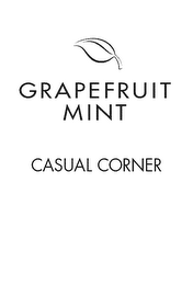 GRAPEFRUIT MINT CASUAL CORNER logo