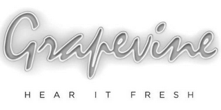 GRAPEVINE HEAR IT FRESH logo