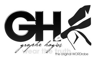 GRAPHE HAGIOS / WEAR THE TRUTH / THE ORIGINAL WORDROBE logo