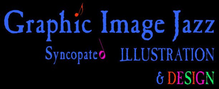 GRAPHIC IMAGE JAZZ SYNCOPATED ILLUSTRATION AND DESIGN logo