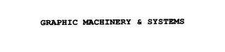 GRAPHIC MACHINERY & SYSTEMS logo