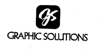 GRAPHIC SOLUTIONS GS logo