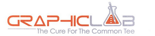 GRAPHICLAB THE CURE FOR THE COMMON TEE logo