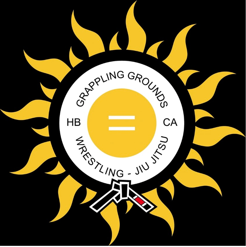 GRAPPLING GROUNDS HB CA WRESTLING - JIU JITSU logo