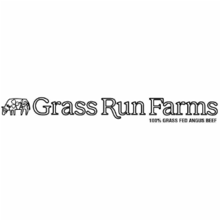 GRASS RUN FARMS 100% GRASS FED ANGUS BEEF logo