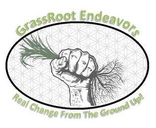 GRASSROOT ENDEAVORS REAL CHANGE FROM THE GROUND UP! logo
