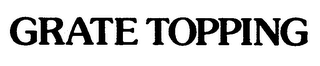 GRATE TOPPING logo
