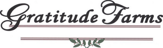 GRATITUDE FARMS logo