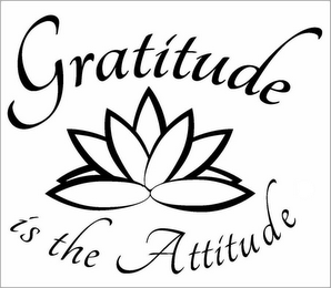 GRATITUDE IS THE ATTITUDE logo