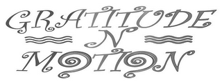 GRATITUDE N MOTION logo