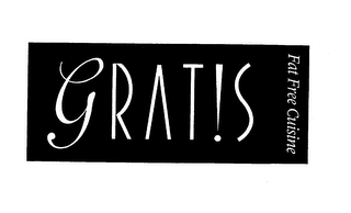 GRAT!S FAT FREE CUISINE logo
