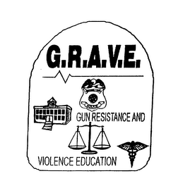 G.R.A.V.E. GUN RESISTANCE AND VIOLENCE EDUCATION logo